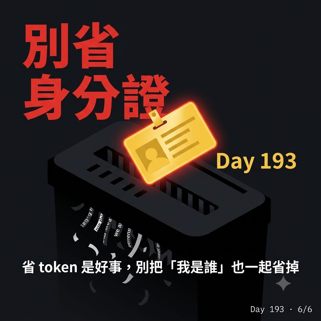 Day 193 pxpipe 省 token 踩雷筆記 — 投影片 6