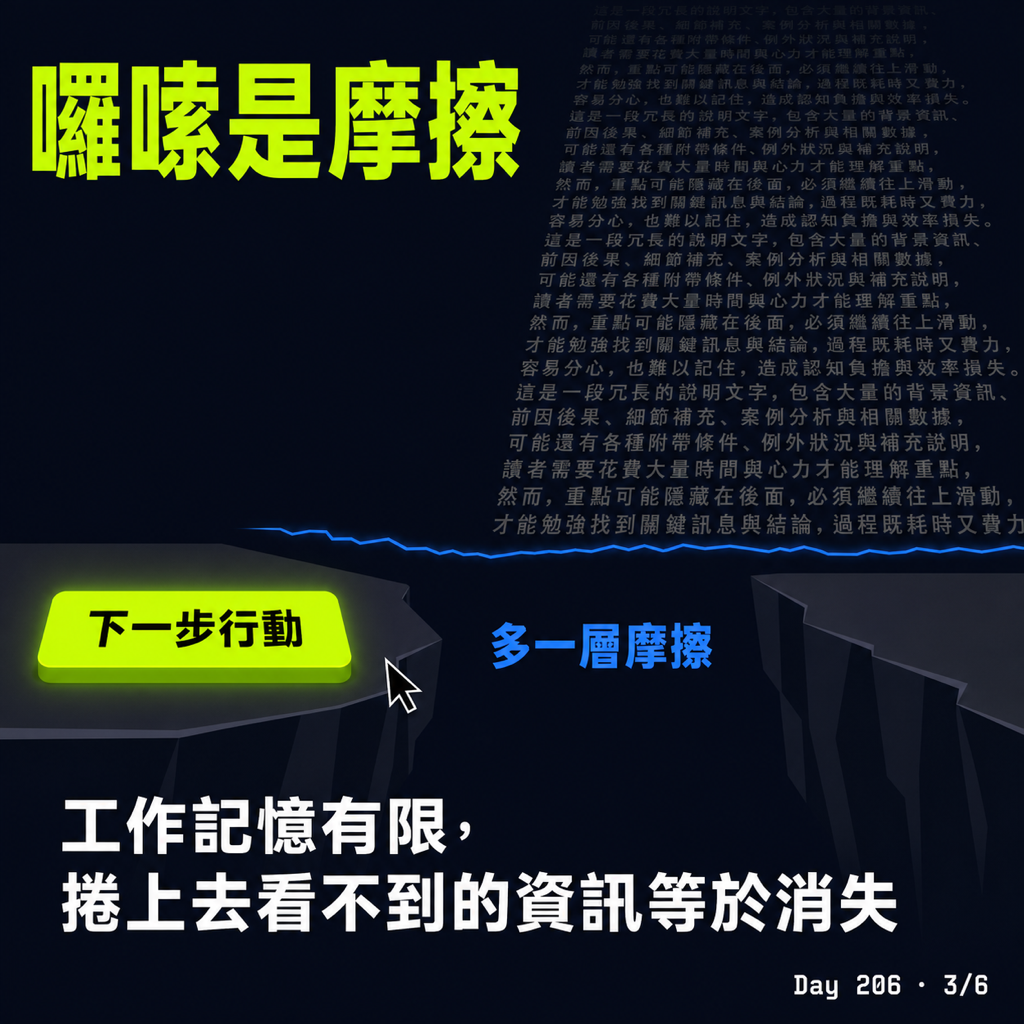 Day 206 一個逼 AI 講重點的 skill — 投影片 3