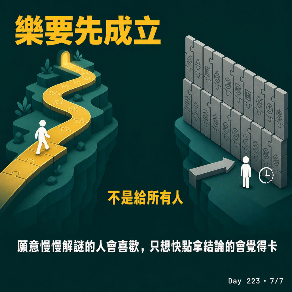 Day 223 玩遊戲學 prompt,寓教於樂,但不是每個人都吃這套 — 投影片 7