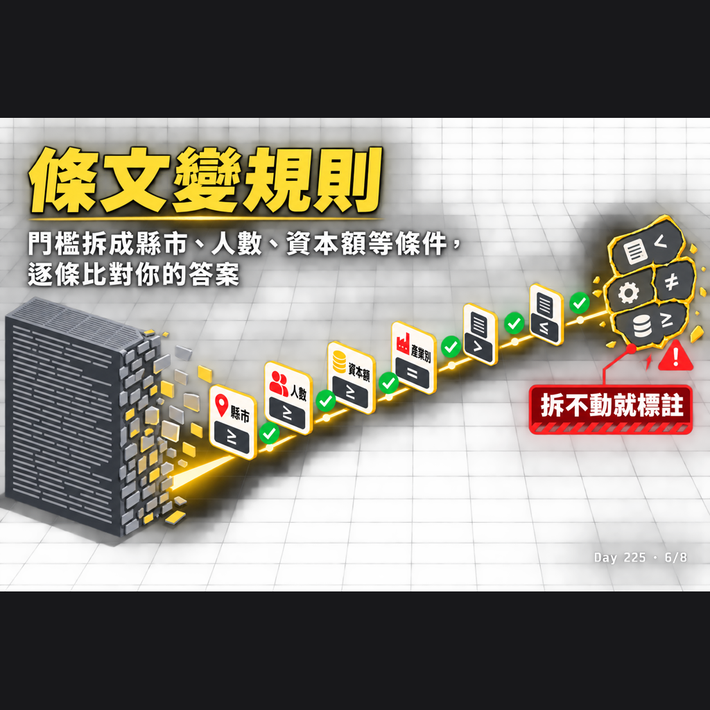Day 225 我做了一個政府補助查詢網站 — 投影片 6