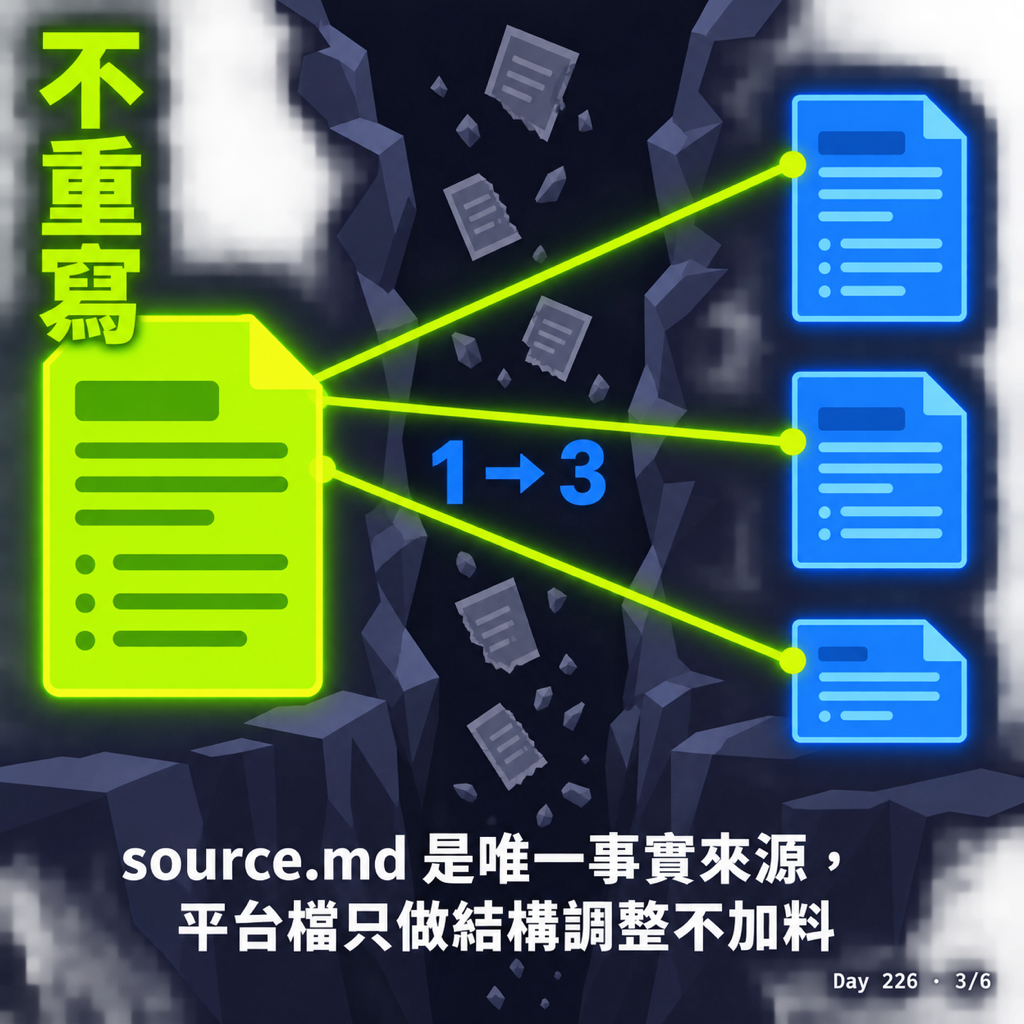 Day 226 我把發文流程開源了 — 投影片 3