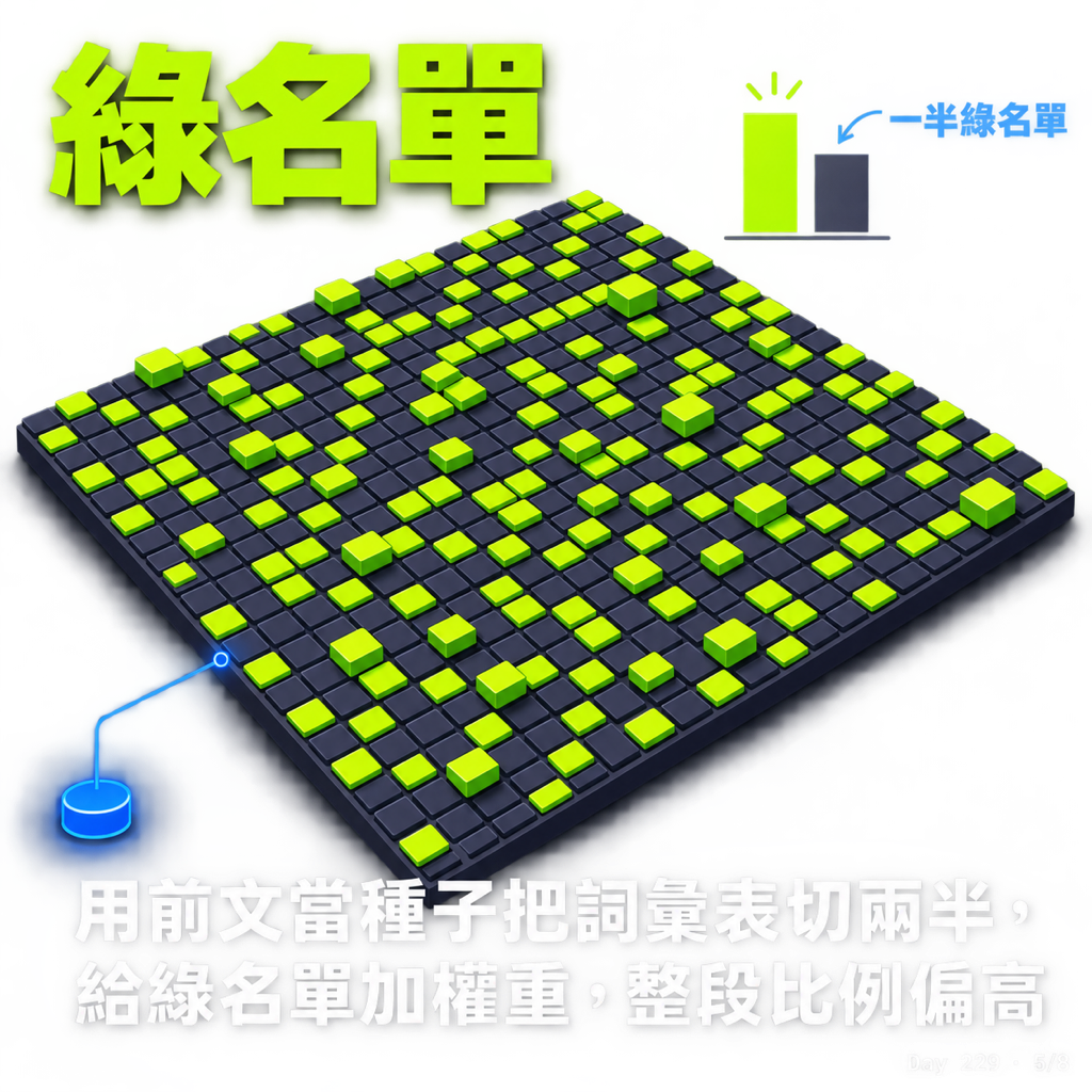 Day 229 AI 文字浮水印是怎麼運作的 — 投影片 5