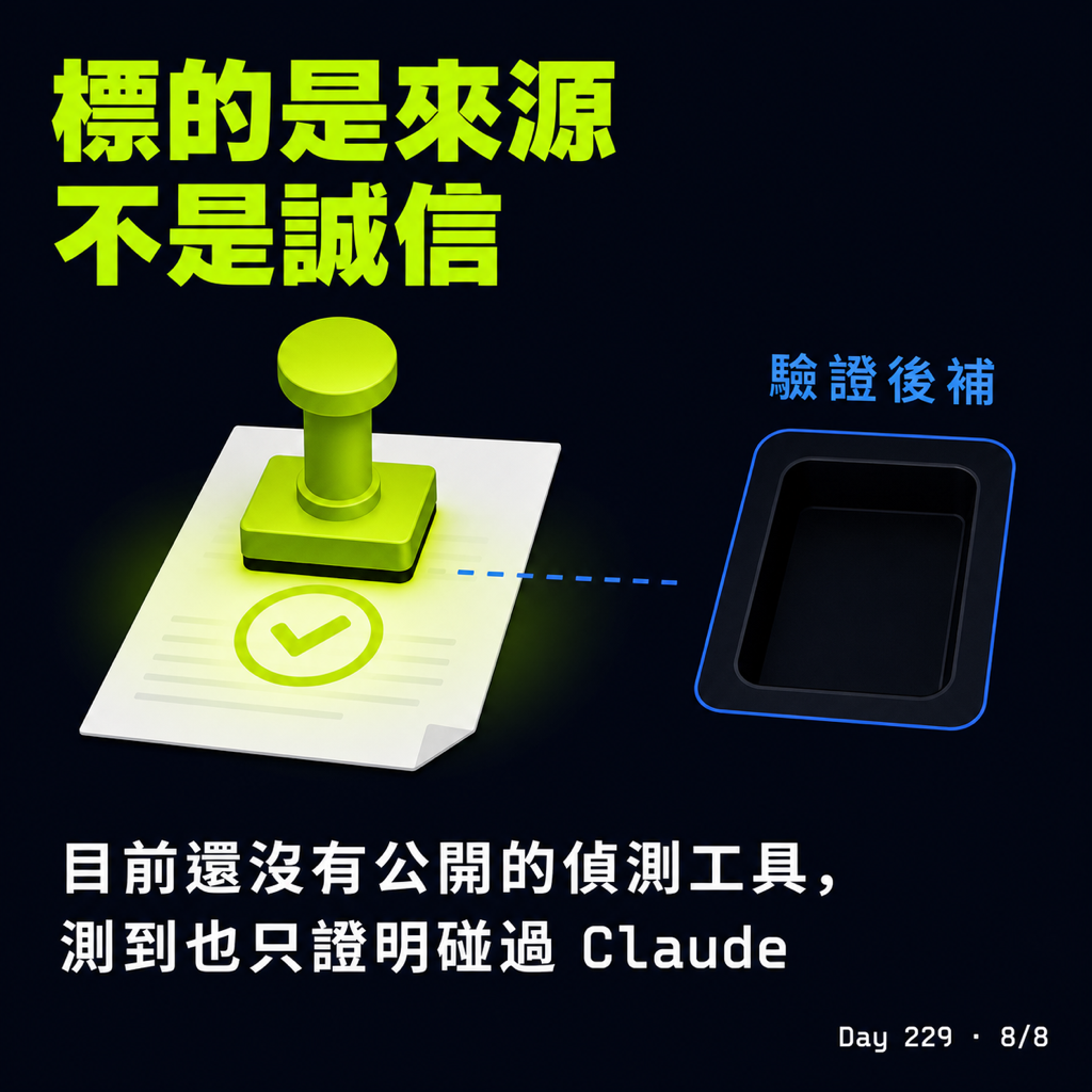 Day 229 AI 文字浮水印是怎麼運作的 — 投影片 8