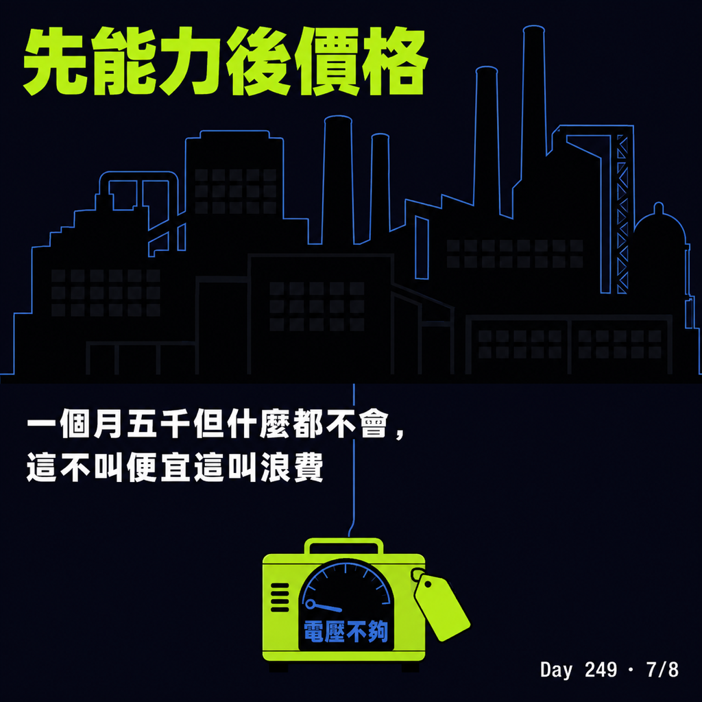 Day 249 AI 掛掉時的備用發電機 — 投影片 7