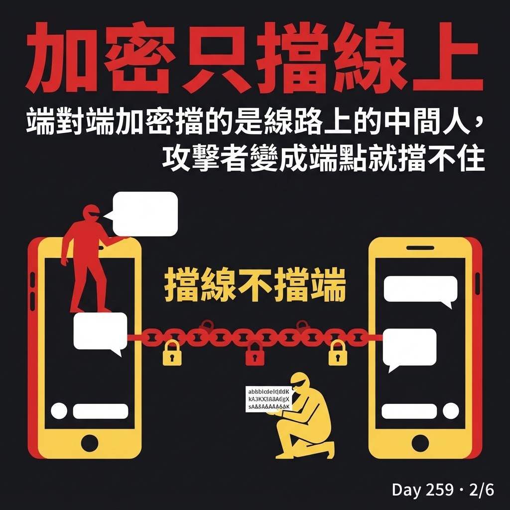 Day 259 詐騙集團不用破解加密 — 投影片 2