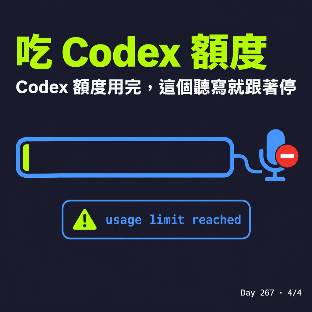 Day 267 ChatGPT 的語音輸入，任何 app 都能用 — 投影片 4