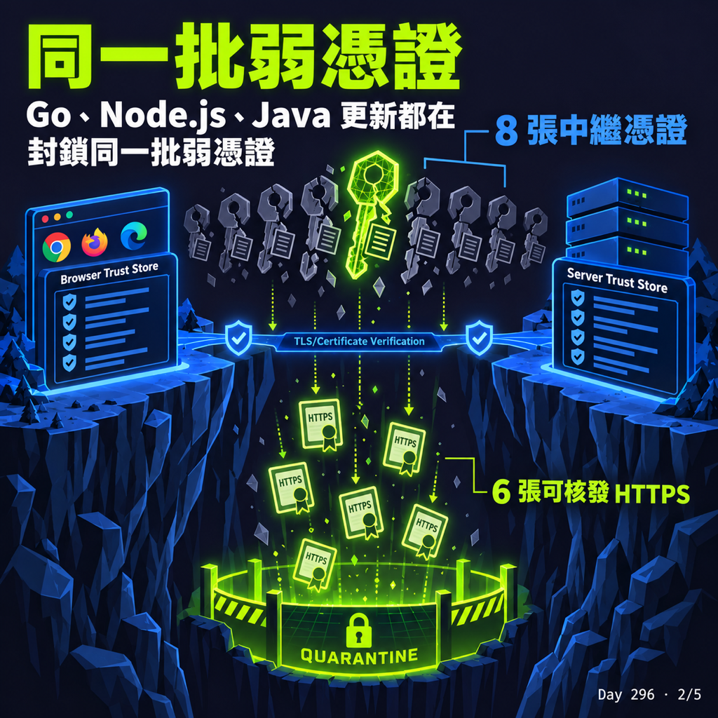 Day 296 這兩天一堆軟體發資安更新,PHP、Go、Node.js、Java、GitLab 都有,該修哪裡? — 投影片 2